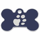 Identifikationsplade Imarc Bone Bl Slvfarvet #2