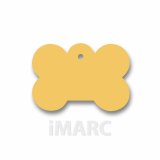 Identifikationsplade Imarc Bone Gul #3