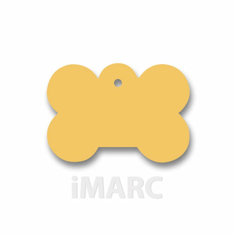 Identifikationsplade Imarc Bone Gul #3