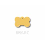 Identifikationsplade Imarc Bone Gul #2