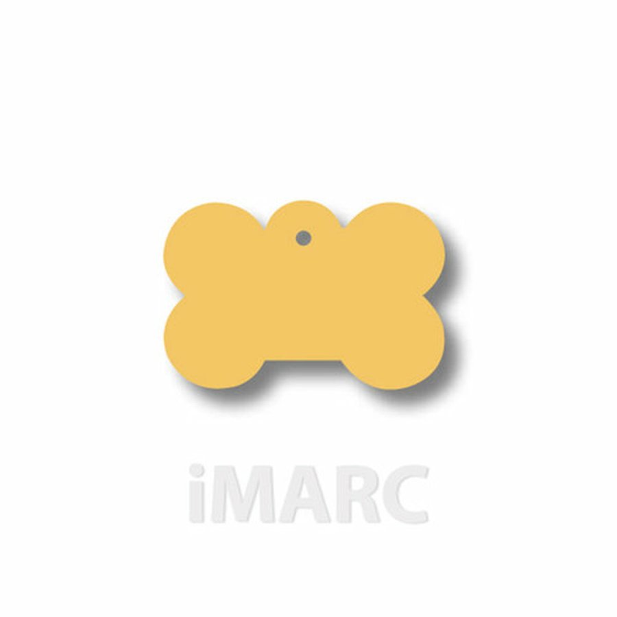 Identifikationsplade Imarc Bone Gul #3