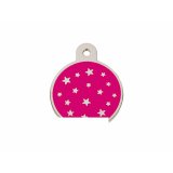 Identifikationsplade Imarc PetScribe Passion Pink Slvfarvet #1