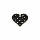 Identifikationsplade Imarc PetScribe Passion Sort Slvfarvet #1