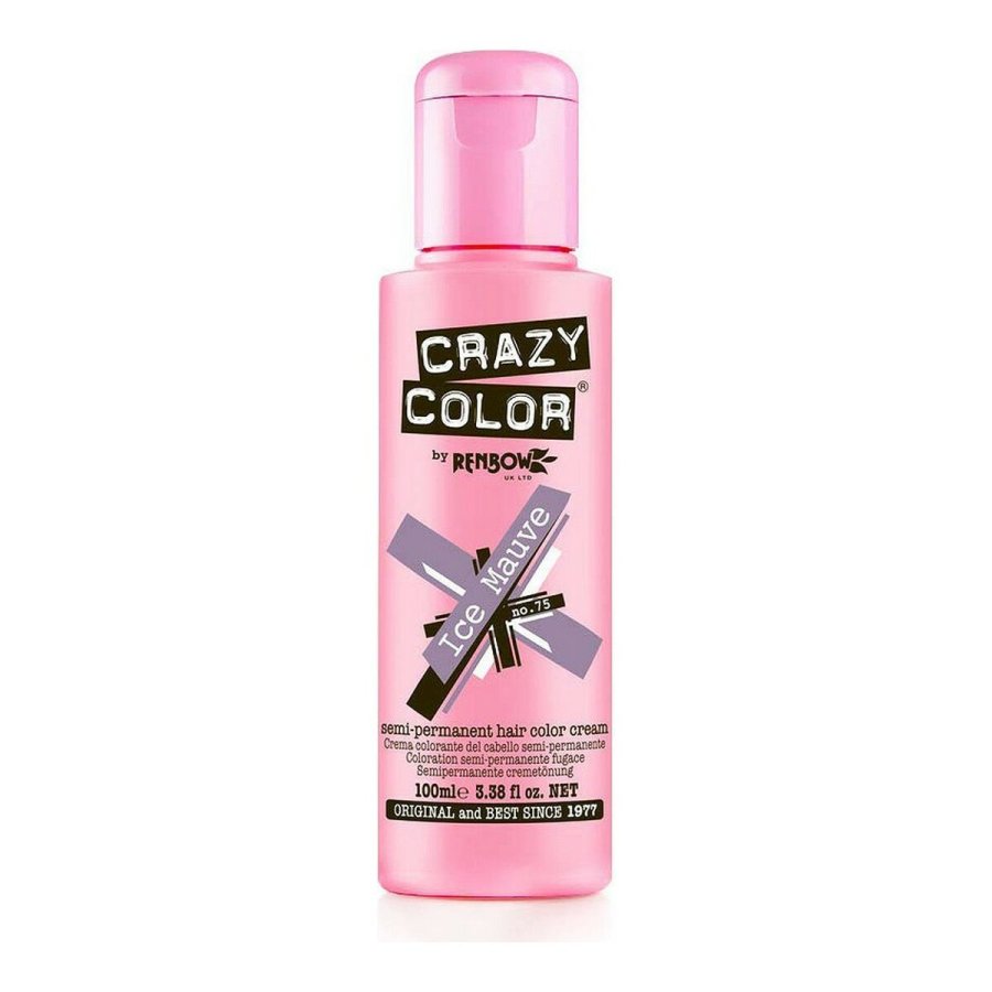 Halvpermanent farvning Mauve Ice Crazy Color N 75 (100 ml) #1