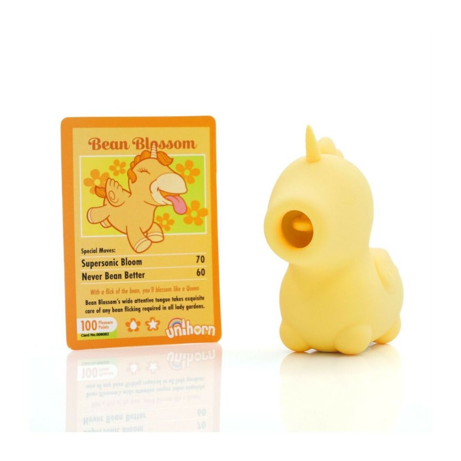 Liderlig Gele Mnd Unihorn BEAN BLOSSOM #5