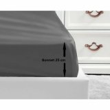 Monteret bundark Lovely Home Gr Mrkegr 180 x 200 180 x 200 cm #1