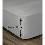 Monteret bundark Lovely Home Gr Lysegr Dobbelt seng 180 x 200 cm #2