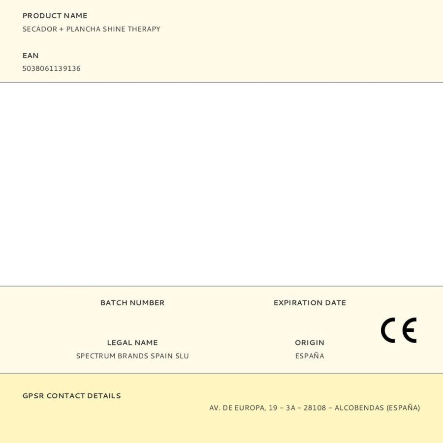 Hrtrrer Remington Hvid Sort 2300 W #5