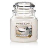 Duftlys Yankee Candle Classic Medium Jar Candles Talkumpulver 411 g #1