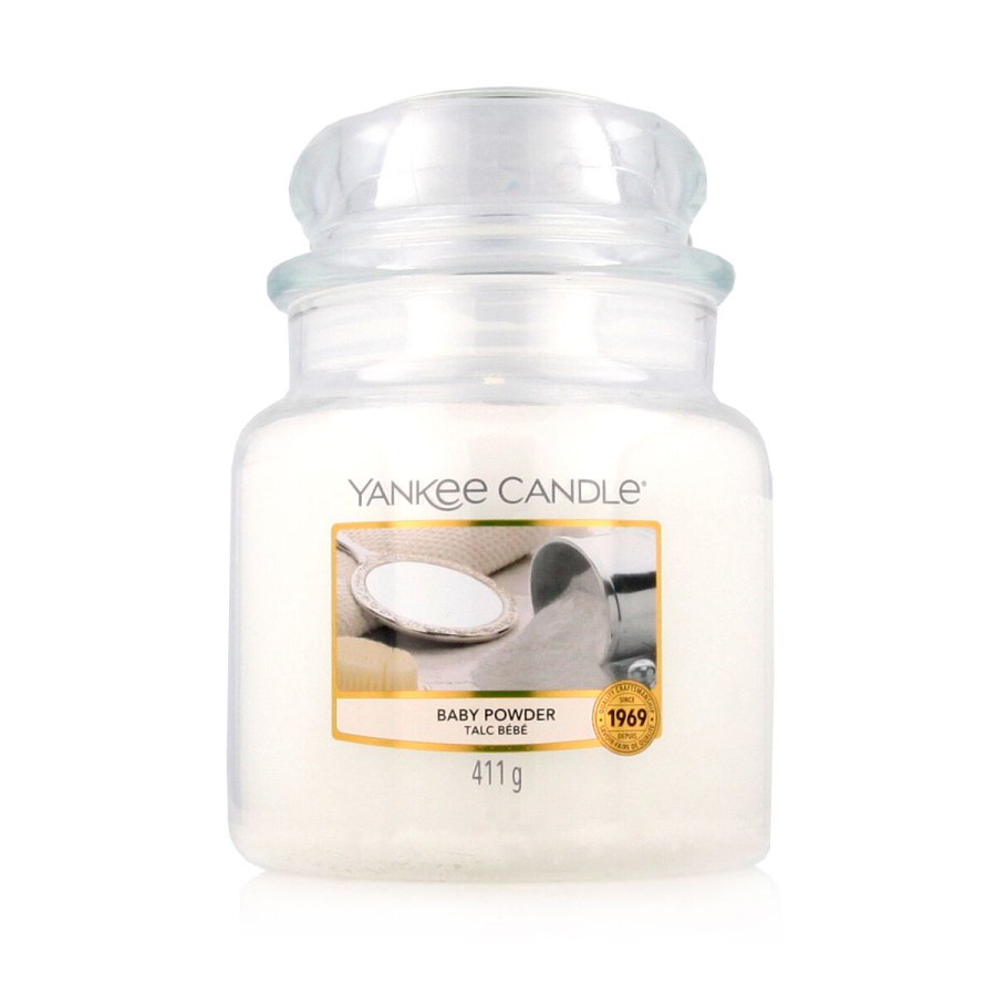 Duftlys Yankee Candle Classic Medium Jar Candles Talkumpulver 411 g #2