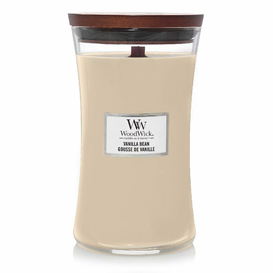 Duftlys Woodwick Core Large Vanilla Bean #1
