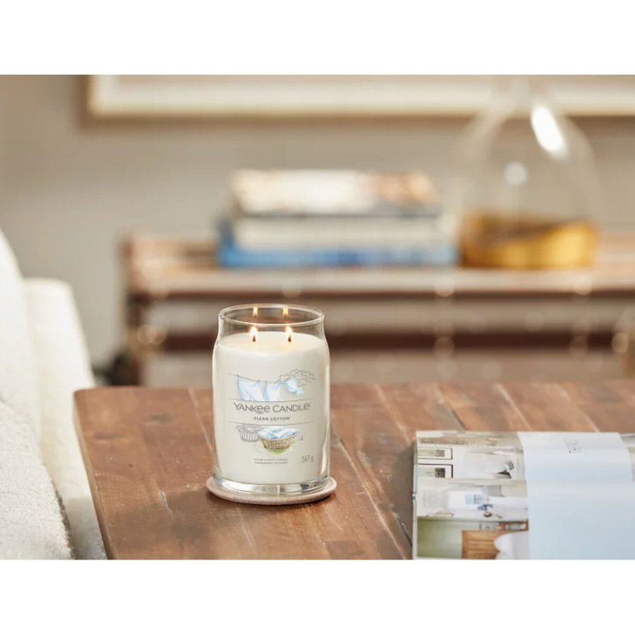 Duftlys Yankee Candle Clean Cotton 567 g #3