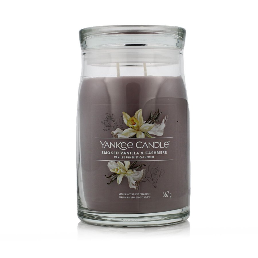 Duftlys Yankee Candle Smoked Vanilla & Cashmere 567 g #1