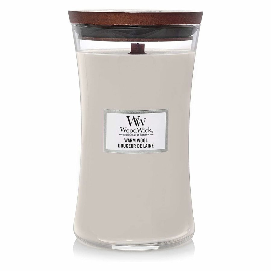 Duftlys Woodwick Warm Wool 610 g #1