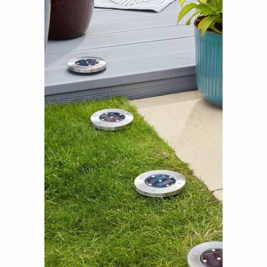 Solcelledrevet spotlight Smart Garden Gulv Sort Aluminium (4 enheder) #3
