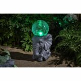 Solcellelampe elephant Hvid #3
