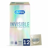 Kondomer Durex Invissible 12 Dele 12 enheder #1