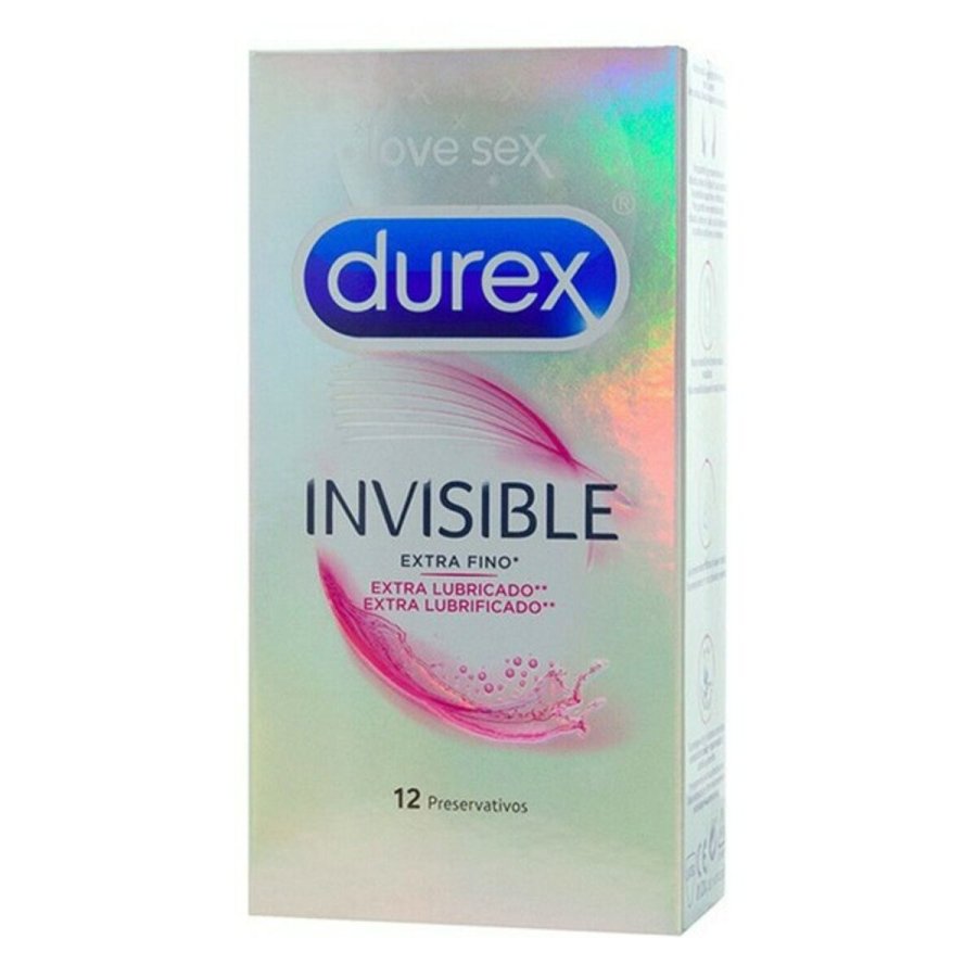 Usynlige, ekstra smrende Kondomer Durex Invisible (12 uds) #3