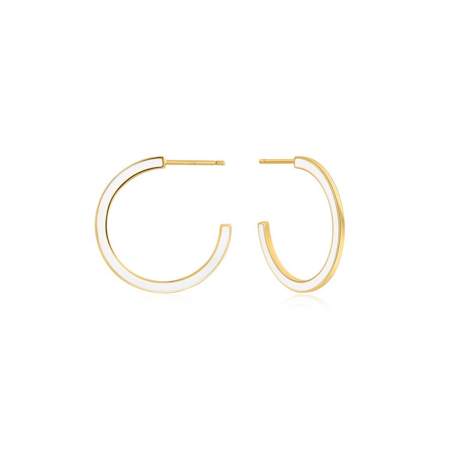 reringe til kvinder Ania Haie E028-06G-W Sterling slv 2,5 cm #1