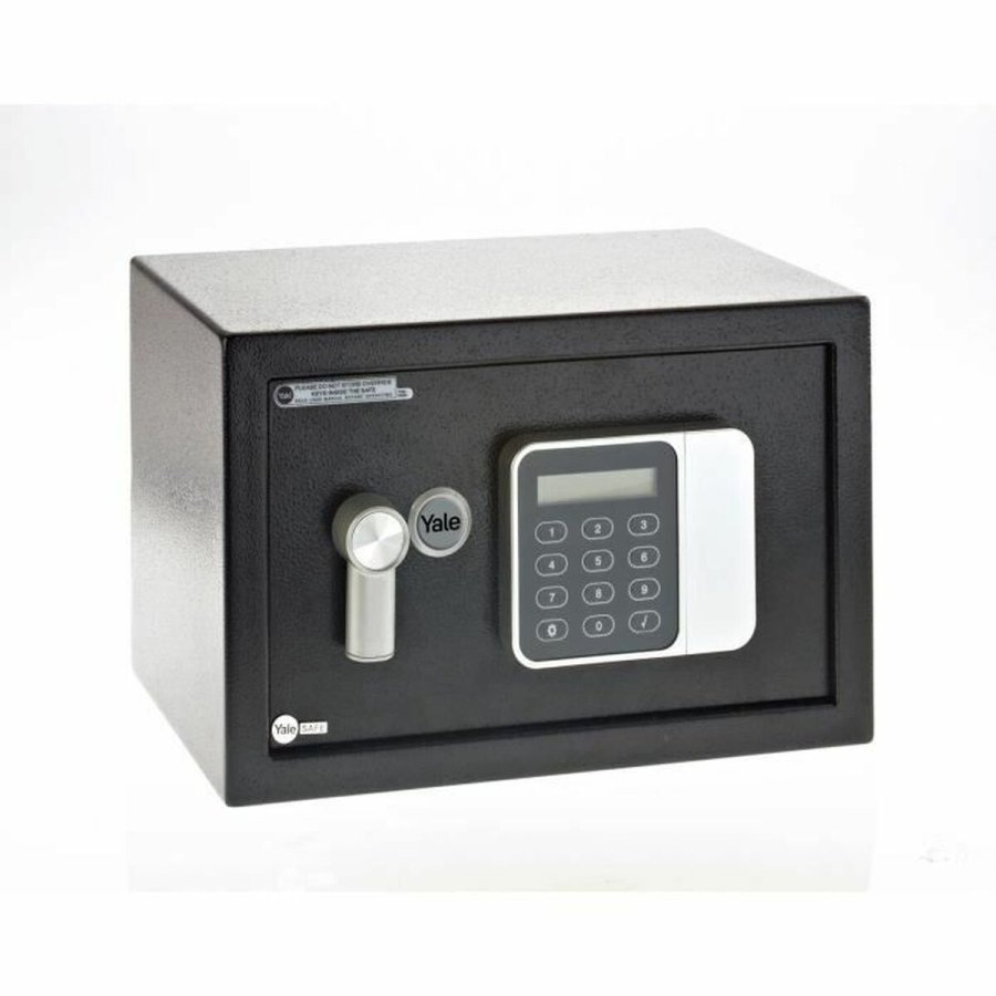 Pengeskab med elektronisk ls Yale YSG/200/DB2 20 x 31 x 20 cm 8,6 L Sort #1