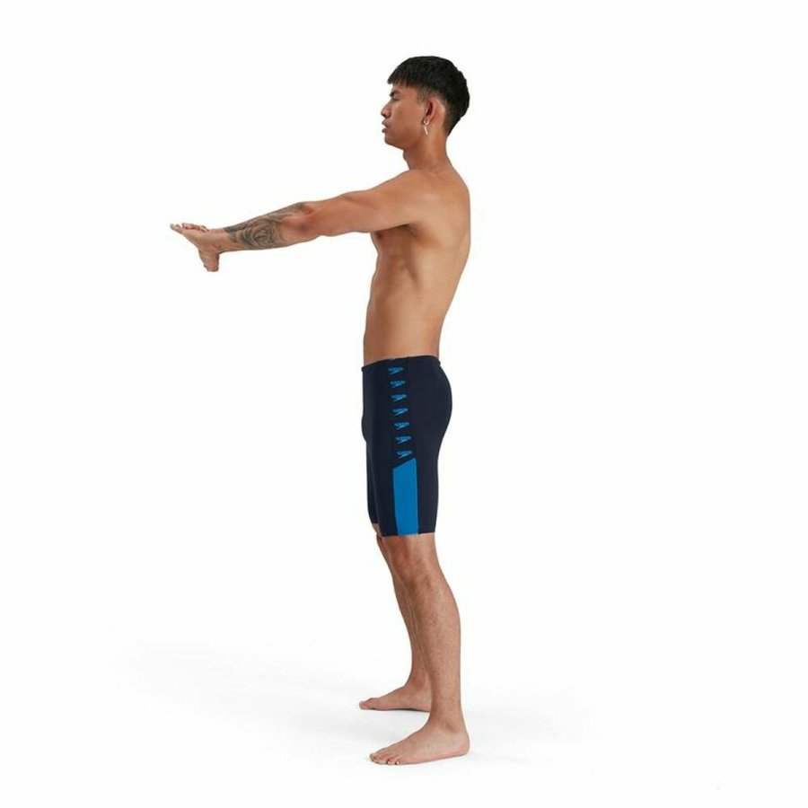 Badet�j til M�nd Speedo Splice Jammer Bl� #2