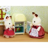 Action Figurer Sylvanian Families Mom Rabbit Chocolate / Refrigerator #2