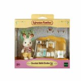 Action Figurer Sylvanian Families Chocolate Rabbit and Toilet Set #3