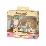 Action Figurer Sylvanian Families Chocolate Rabbit and Toilet Set #4