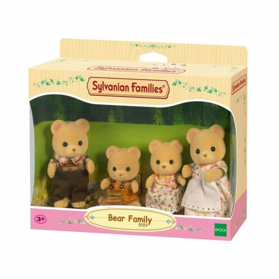 St med dukker Sylvanian Families Bear family #3