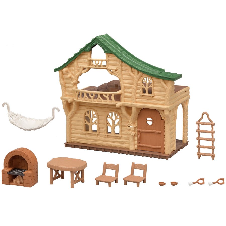 Dukkehus Sylvanian Families The Lake Chalet #3