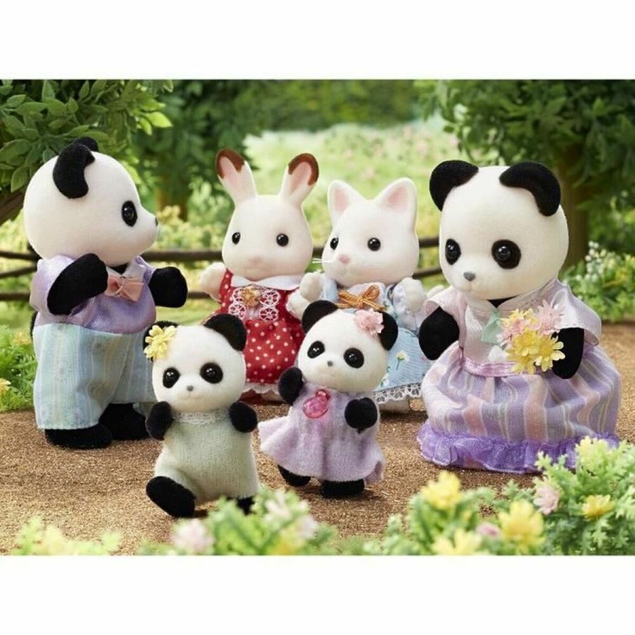 Action Figurer Sylvanian Families The Panda Family #2