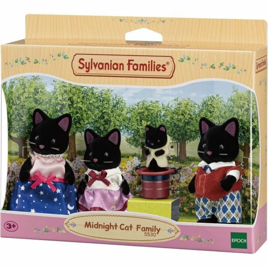Action Figurer Sylvanian Families 5530 SYLVANIAN FAMILIES The Magician Cat Family For Children #2