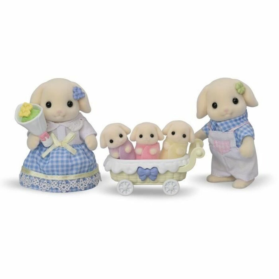 Tilbehr til dukkehus Sylvanian Families 5735 Flora Rabbit family #3