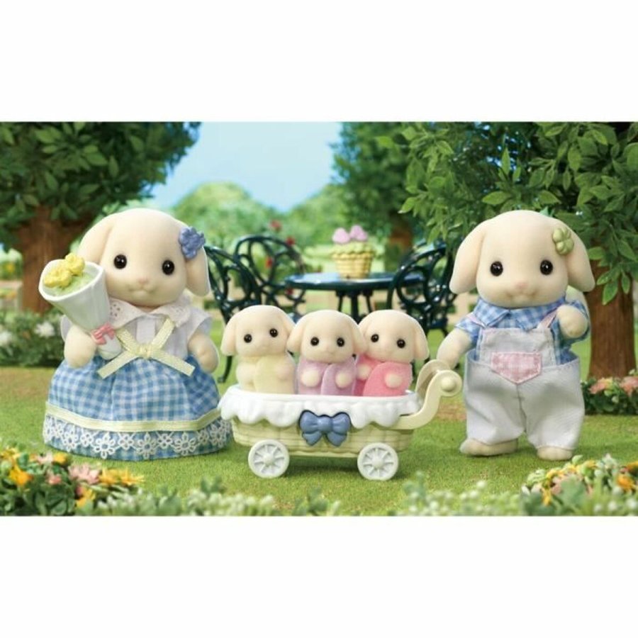 Tilbehr til dukkehus Sylvanian Families 5735 Flora Rabbit family #6