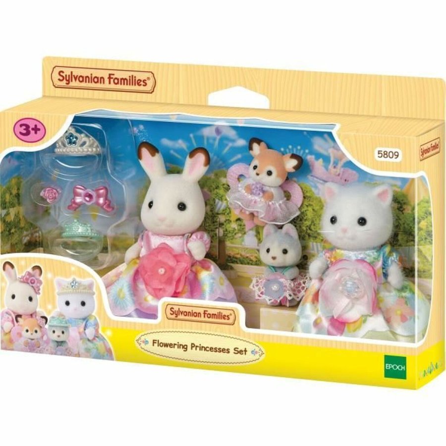 Samlet figur Sylvanian Families Princesas con vestidos de flores Prinsesse #1