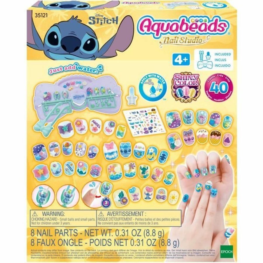 Manicurest Aquabeads Nail Studio Stitch Multifarvet 40 Dele #4