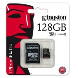Mikro-SD-hukommelseskort med adapter Kingston SDC10G2/128GBSP 128 GB #1