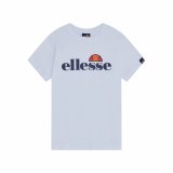 Kortrmet T-shirt til Mnd Ellesse Albany Hvid #1