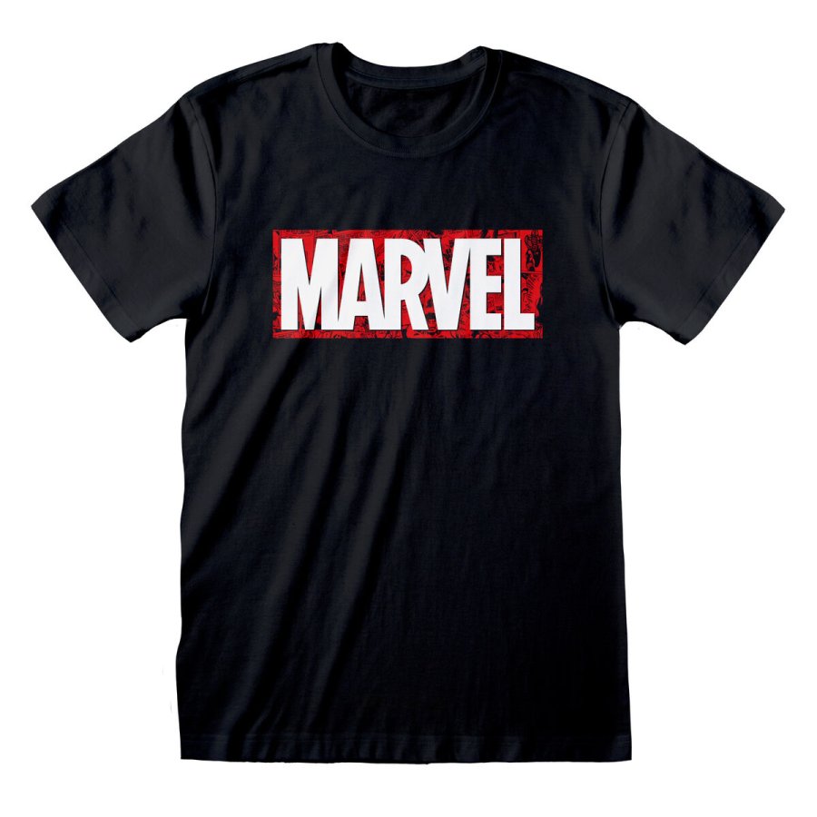Unisex Kortrmet T-shirt Marvel Sort #1
