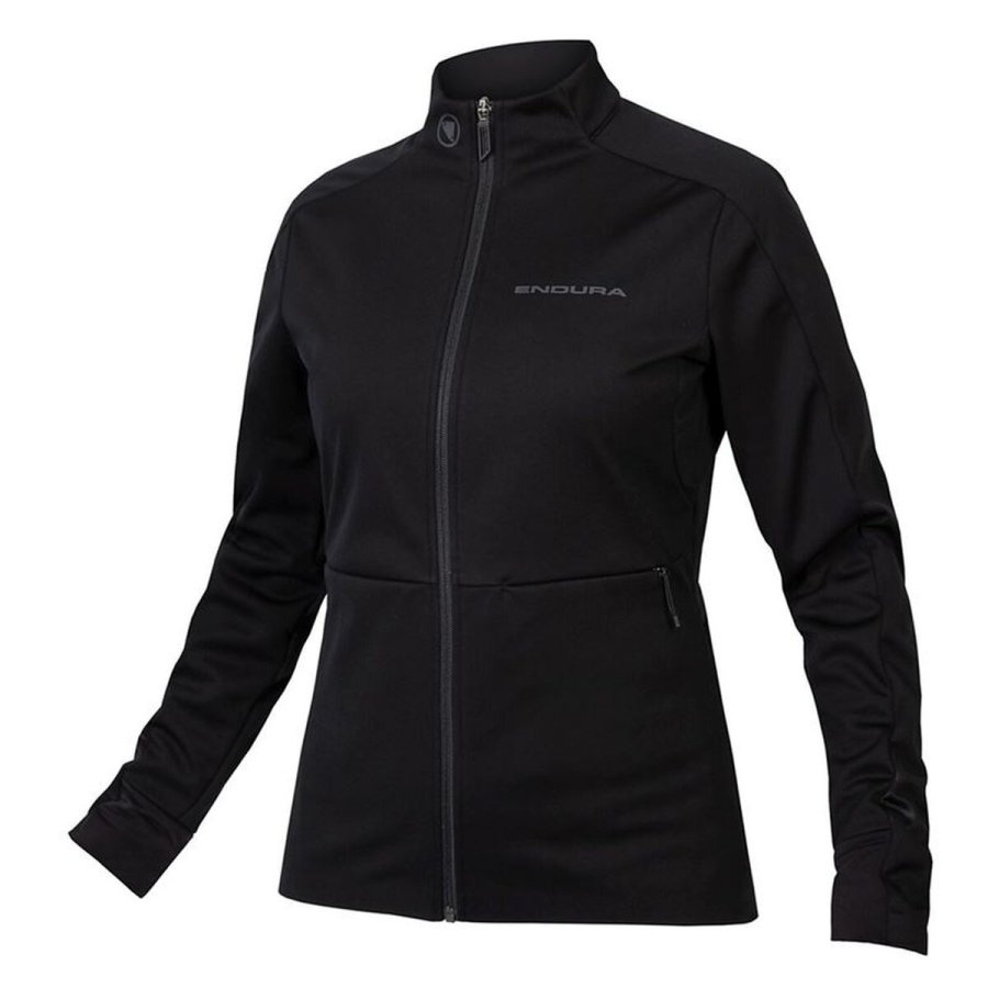 Sportsjakke til damer Endura Windchill Jacket II Sort Cykling #1
