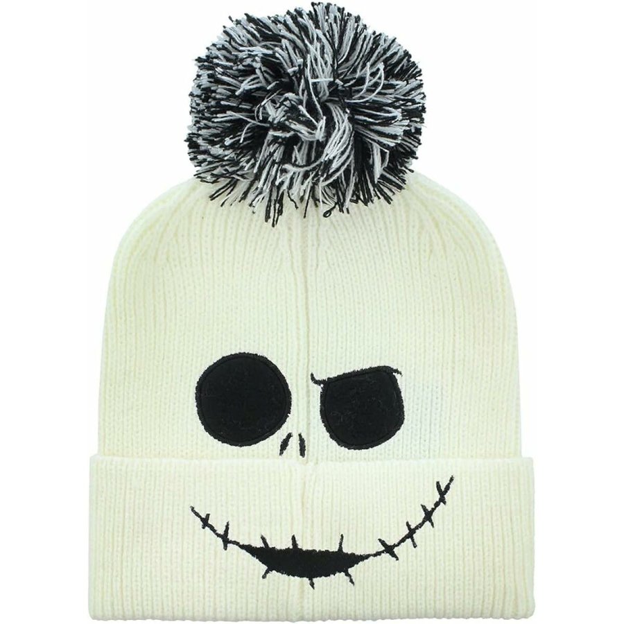 Hat The Nightmare Before Christmas Jack Face Jumbo Hvid #1