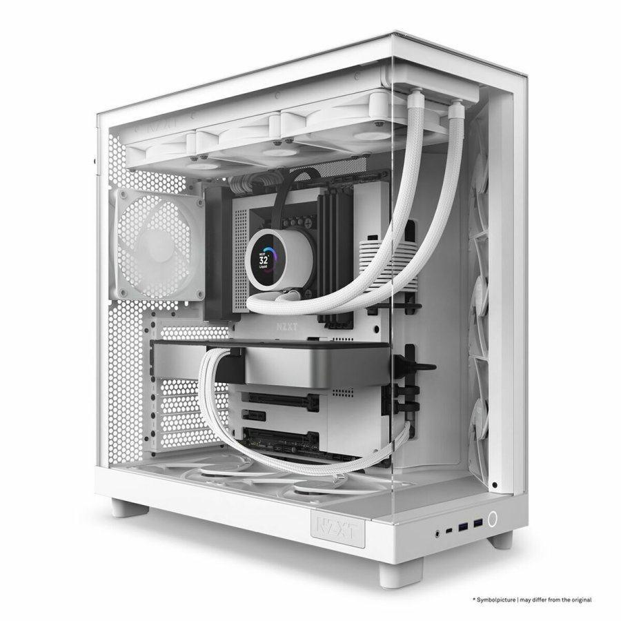 ATX Semi-t�rn kasse NZXT CC-H61FW-01 Hvid #3