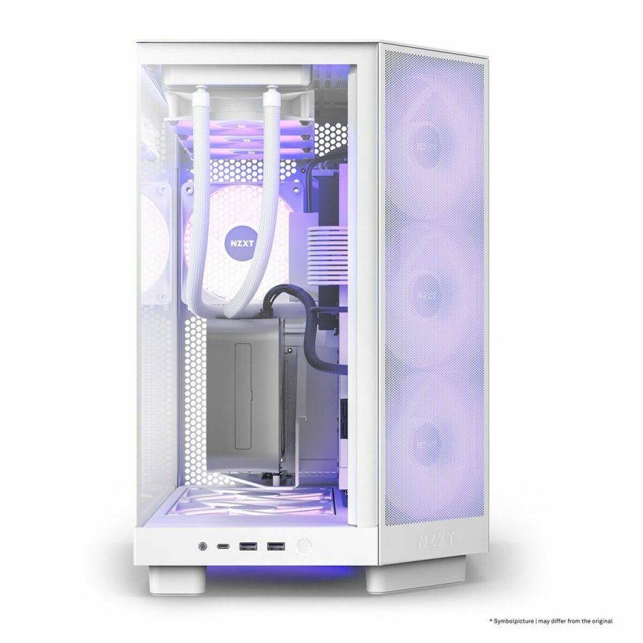 ATX Semi-t�rn kasse NZXT CC-H61FW-R1 Hvid #3