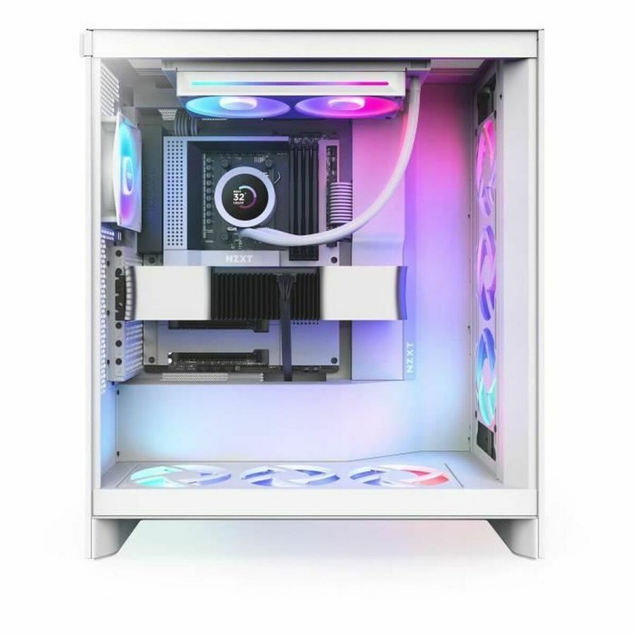S�t med flydende k�lev�ske NZXT RL-KR240-W2 Hvid #3