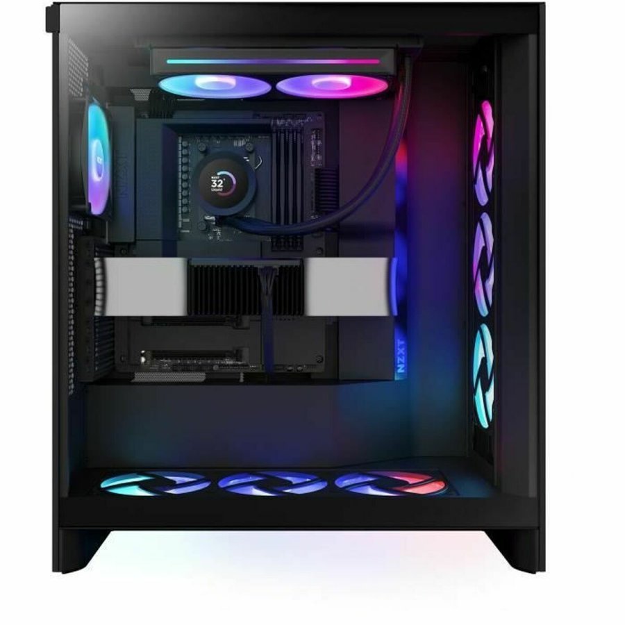 S�t med flydende k�lev�ske NZXT RL-KR240-B2 Kraken Plus 240 RGB Sort #2