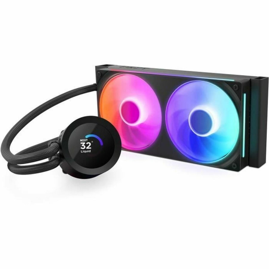 S�t med flydende k�lev�ske NZXT RL-KR240-B2 Kraken Plus 240 RGB Sort #4