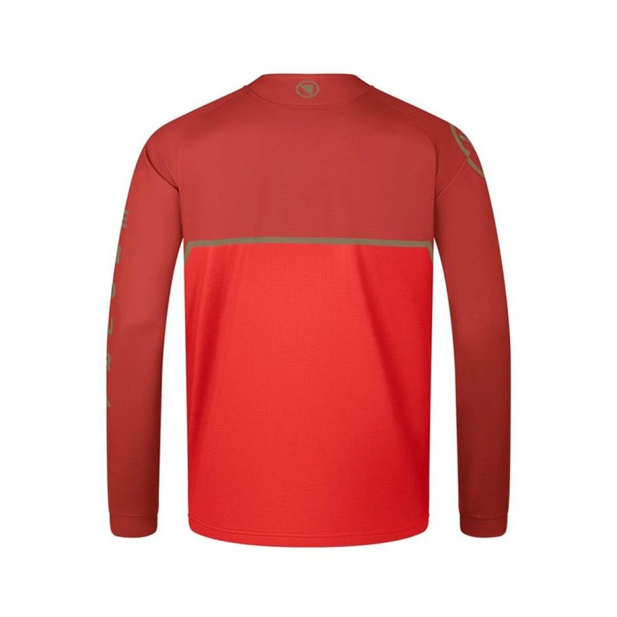 Cykeltr�je Endura Core Printed R�d #2