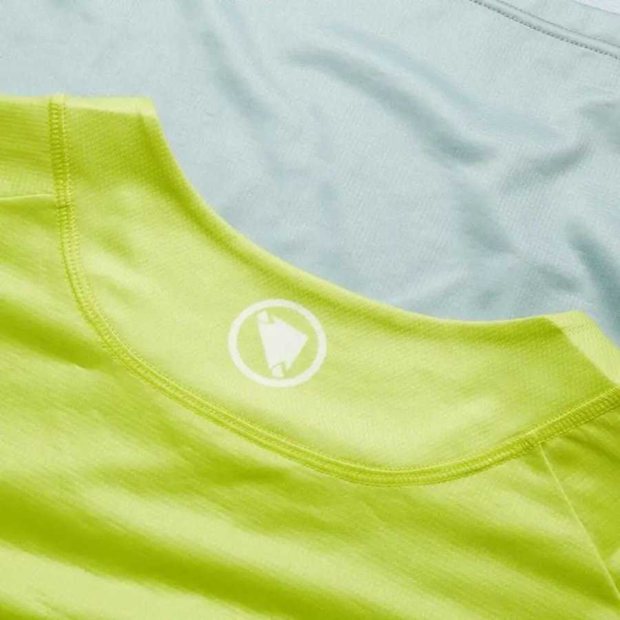 Cykeltr�je Endura Core Printed Limegr�n #5