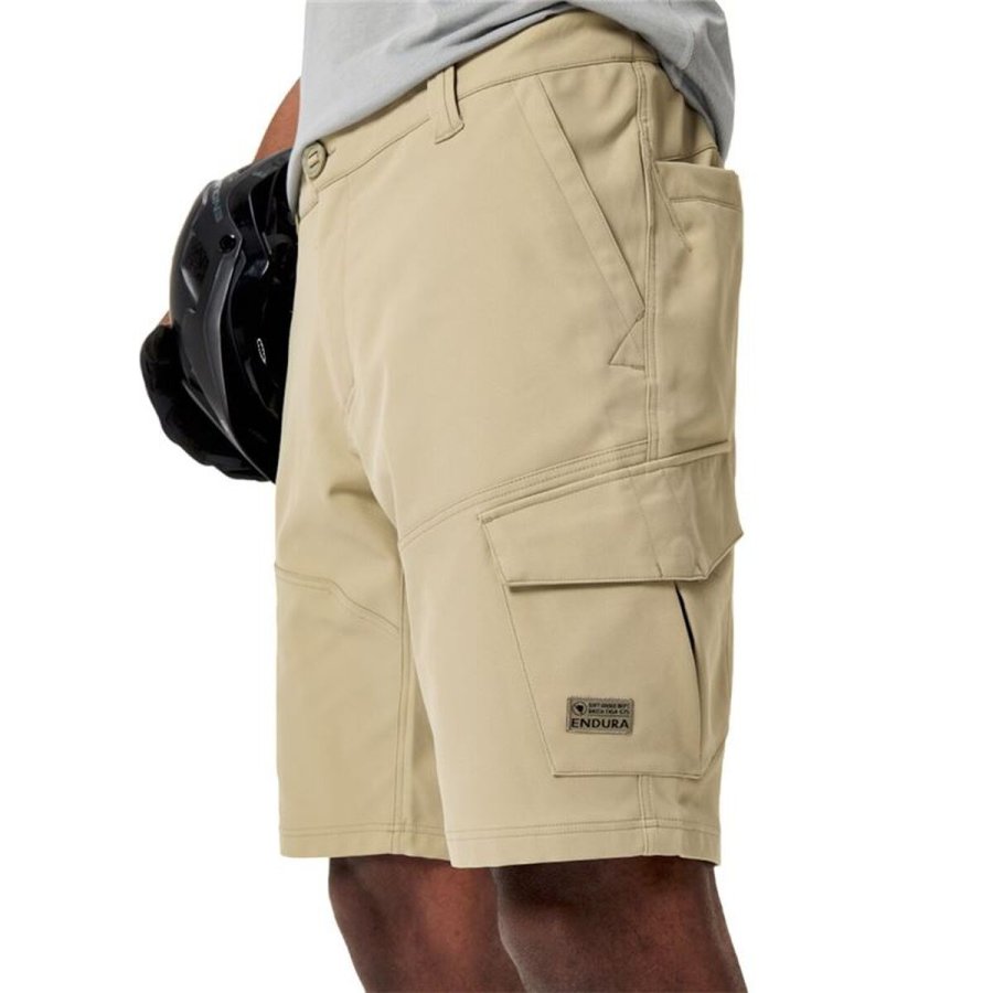 Sport shorts til m�nd Endura Loop Cargo Mu Hvid Natur Cykling #5