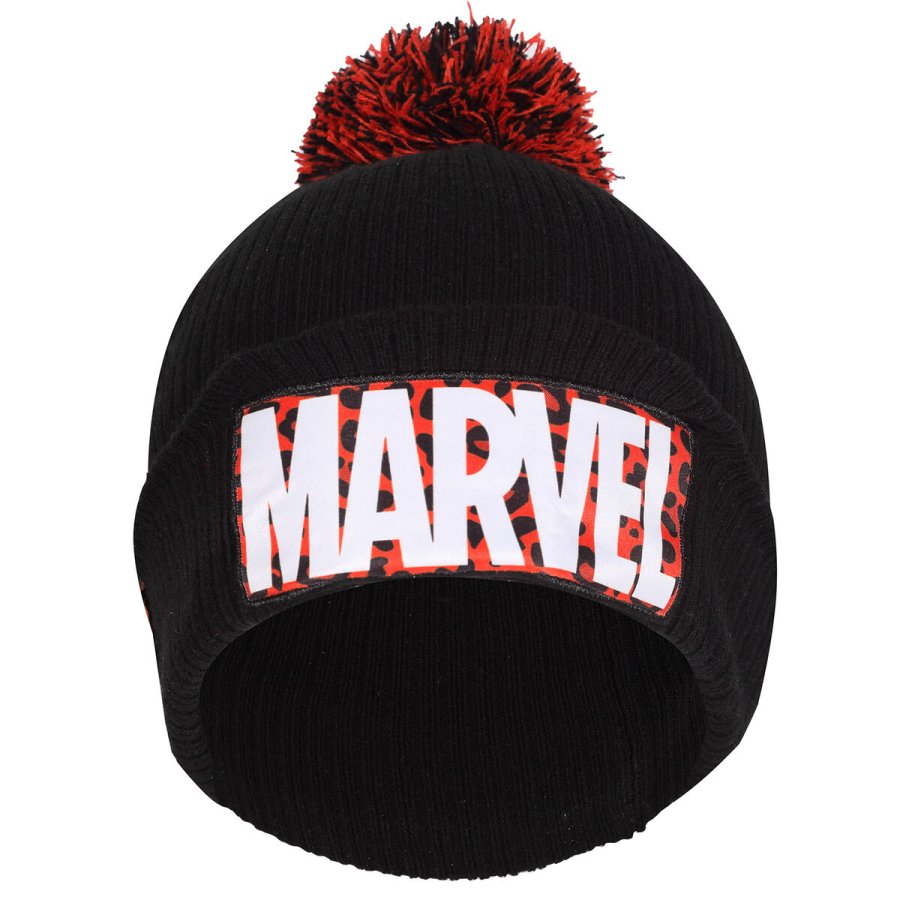 Hat Marvel Leopard Logo Sort #1
